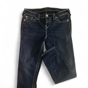 True Religion Dark Indigo Skinny Jeans